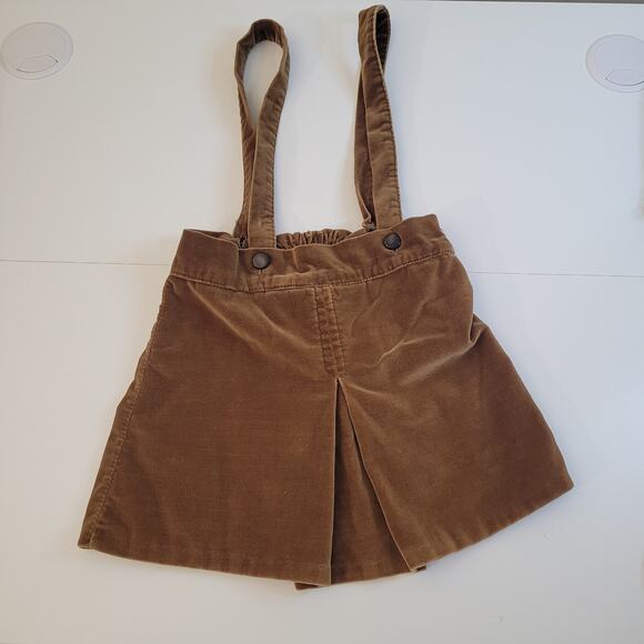 Vintage Jack & Jill Togs Toddler 3-Piece Velvety Suspender Outfit Set Skirt~2T - Picture 9 of 16